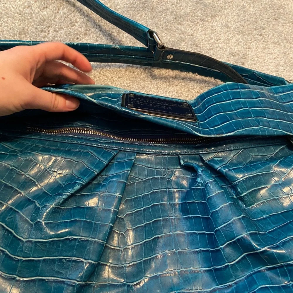 Marc By Marc Jacobs Croc Embossed Hobo‎ purse